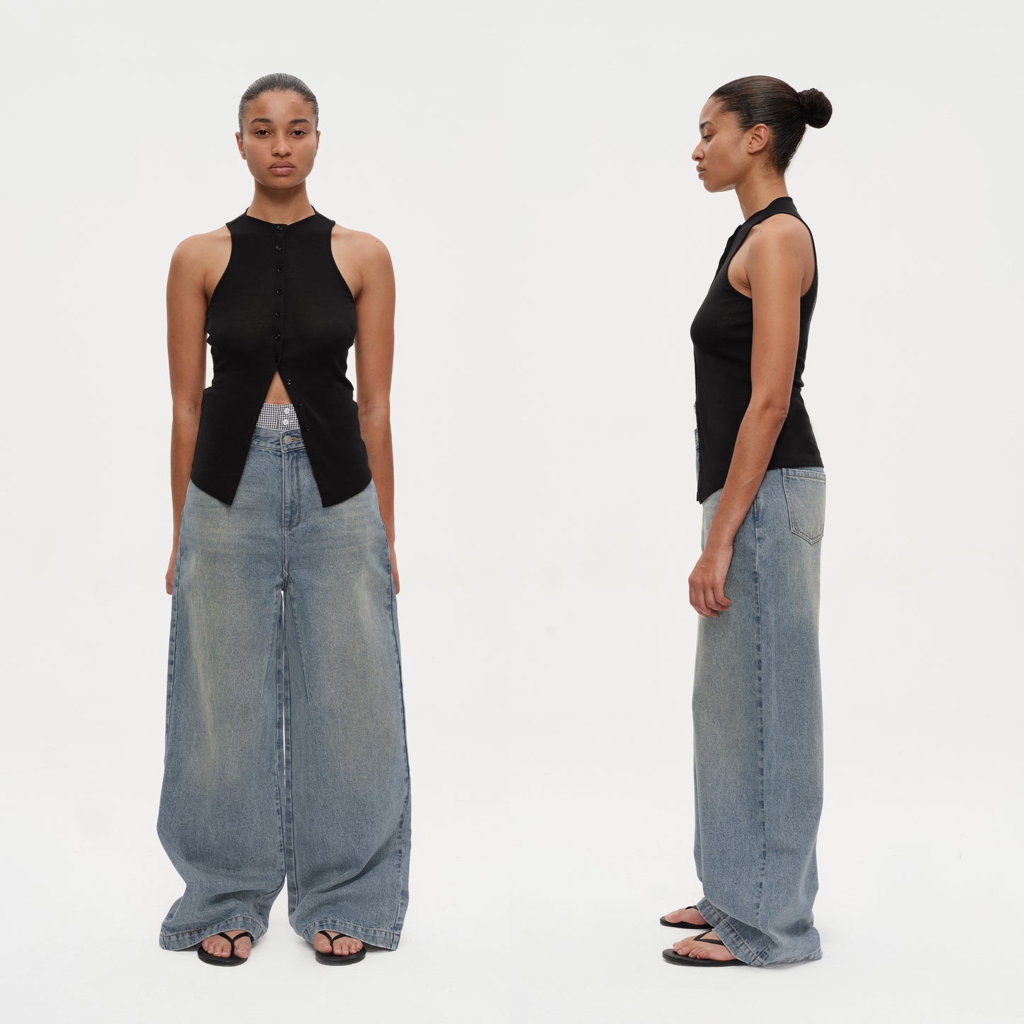The Distressed Loose-fit Jeans