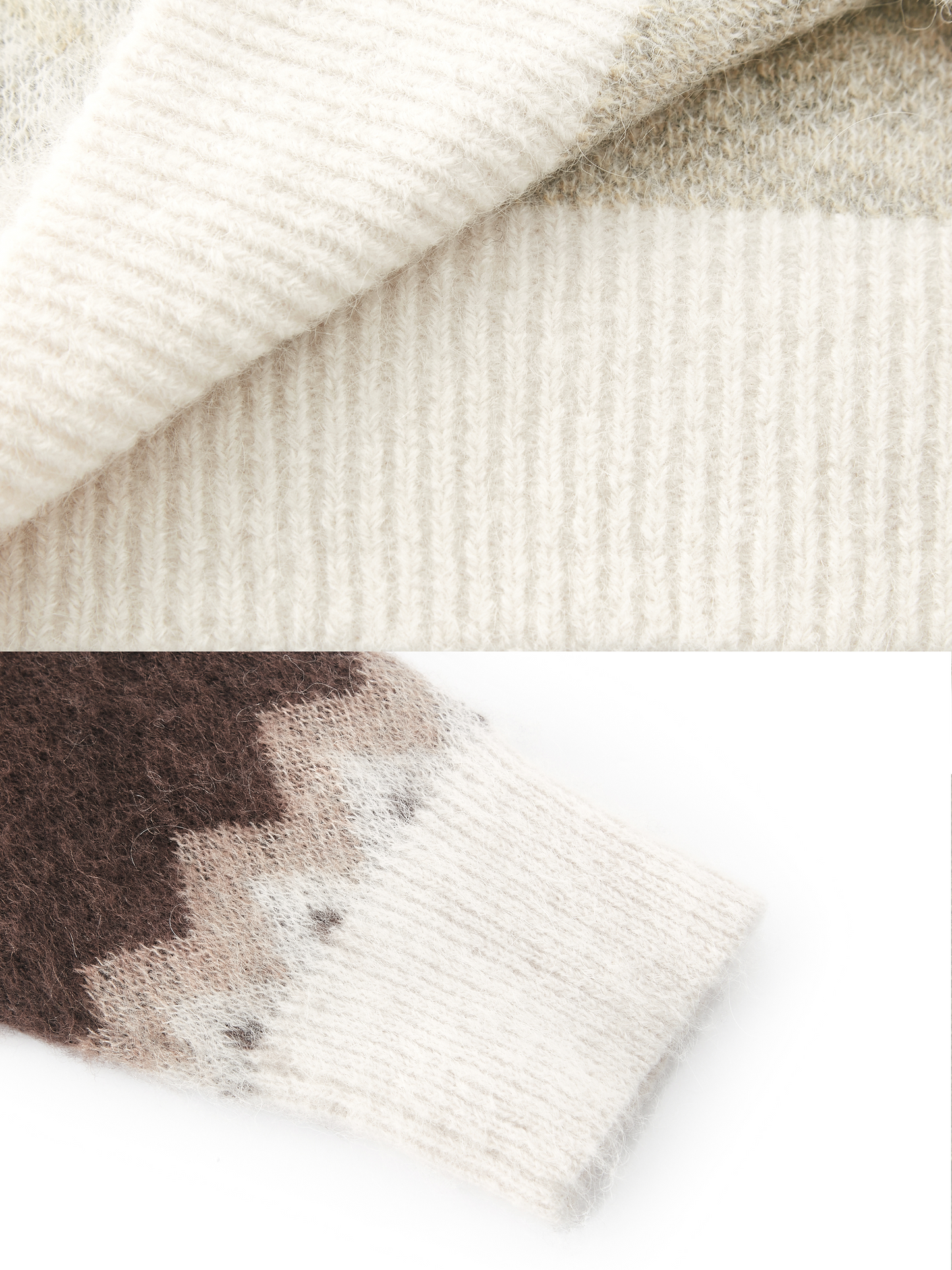 The Two-Way Fair Isle Off-Shoulder Sweater