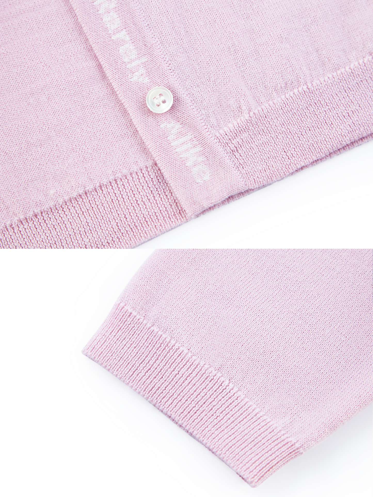 Jacquard Mid Sleeve Cardigan