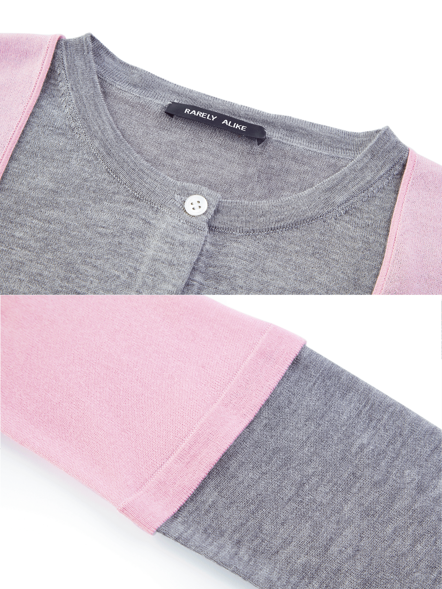 Layered Colorblock Cardigan