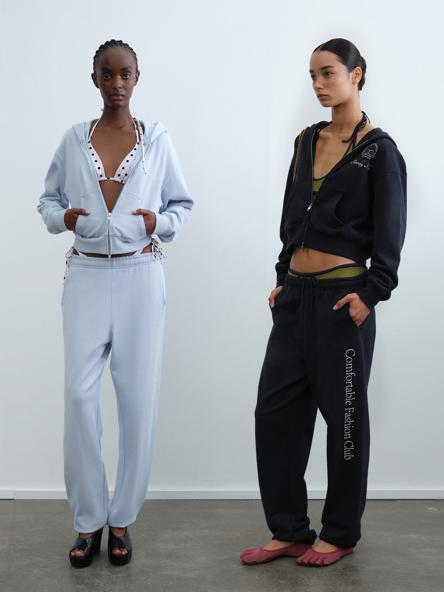 CFC Club Print Cuffed Sweatpants
