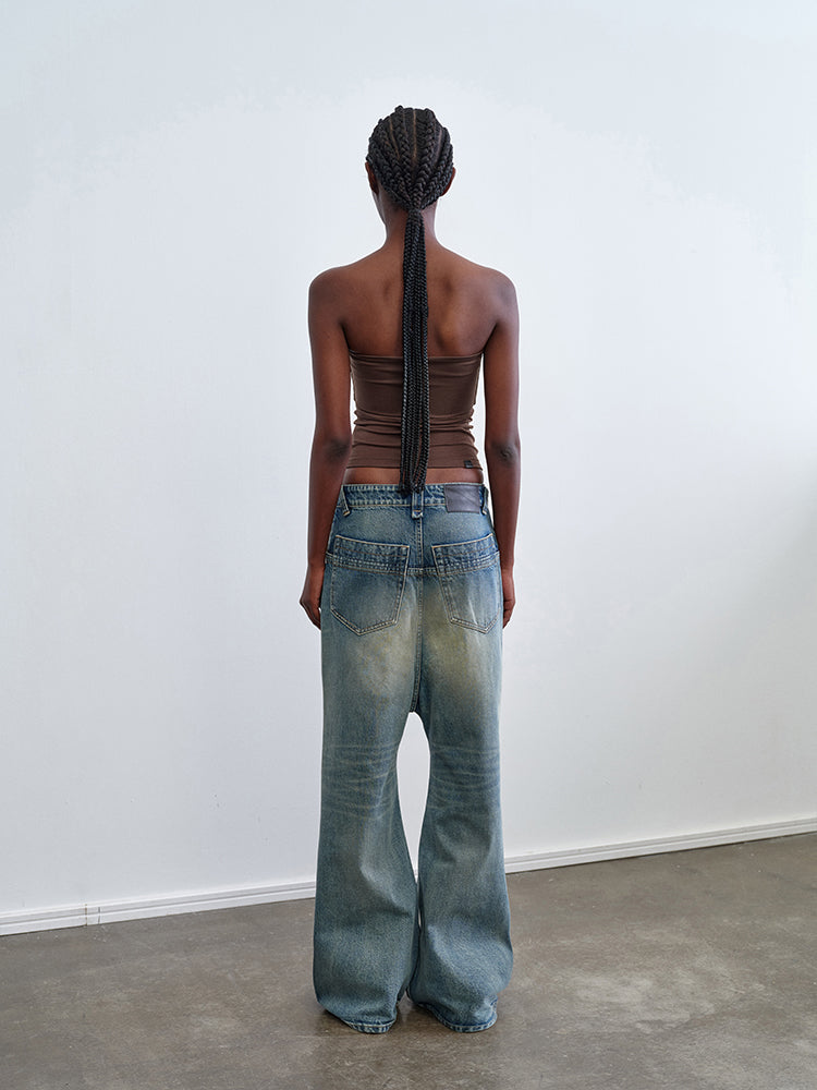 Fold-over Fitted Tube Top