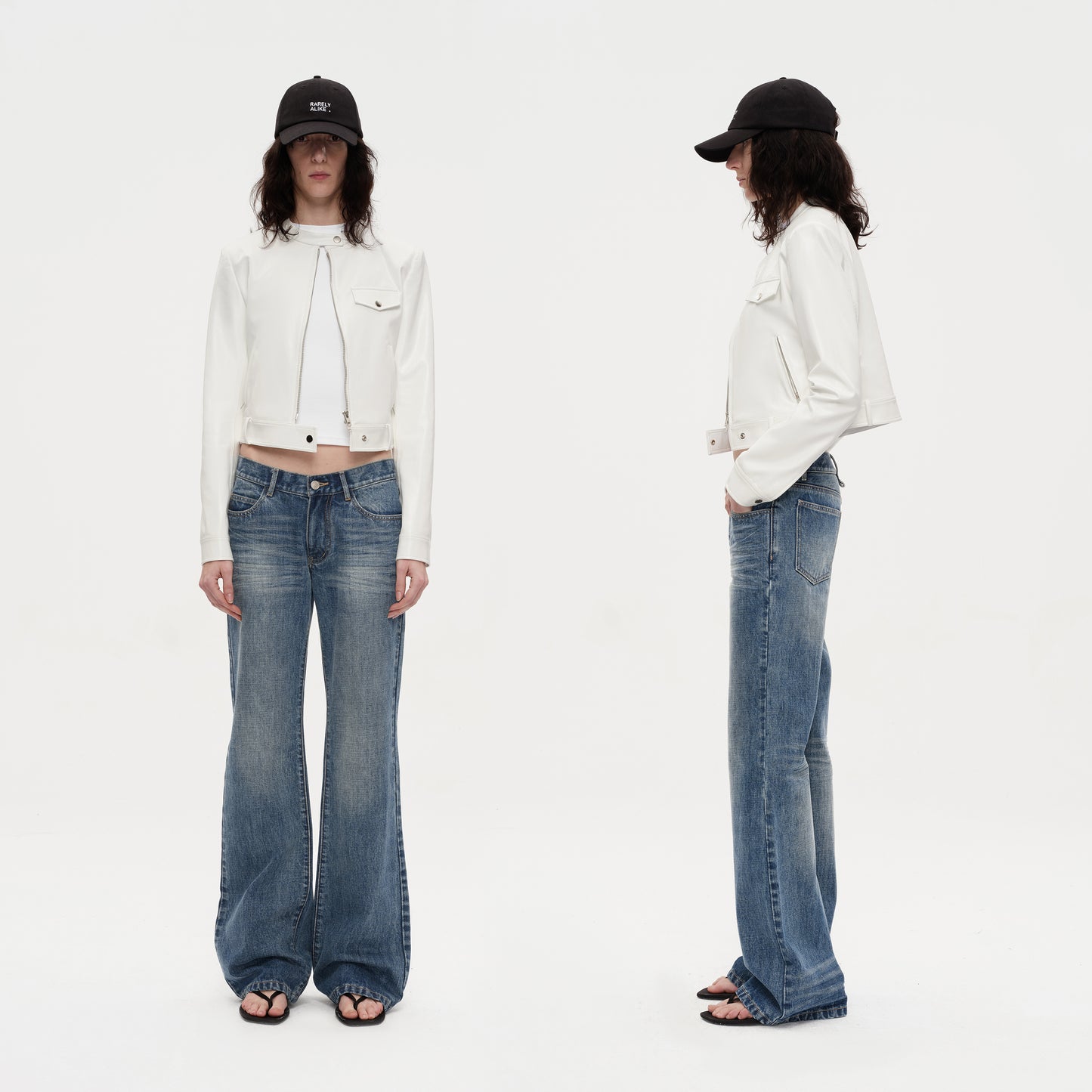 The Essentail Low Waist Flared Jeans