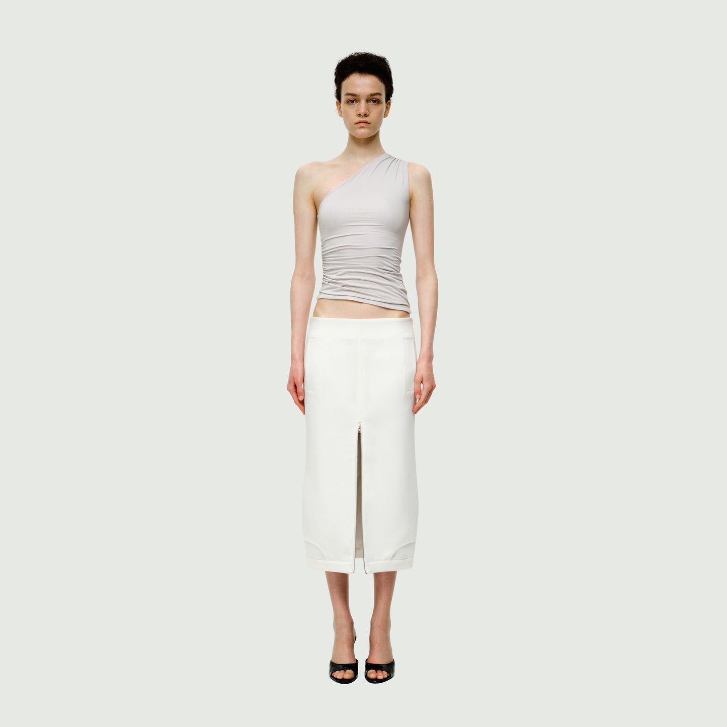 "The Hourglass" Two-way Tailored Skirt