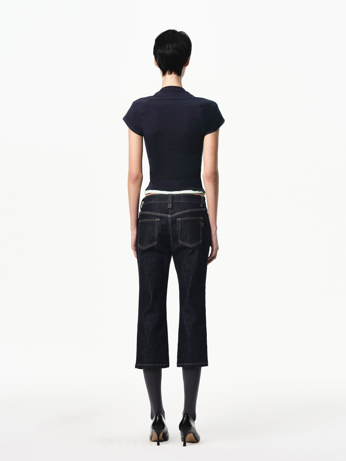 “Signature” Layered Short Sleeve T-shirt
