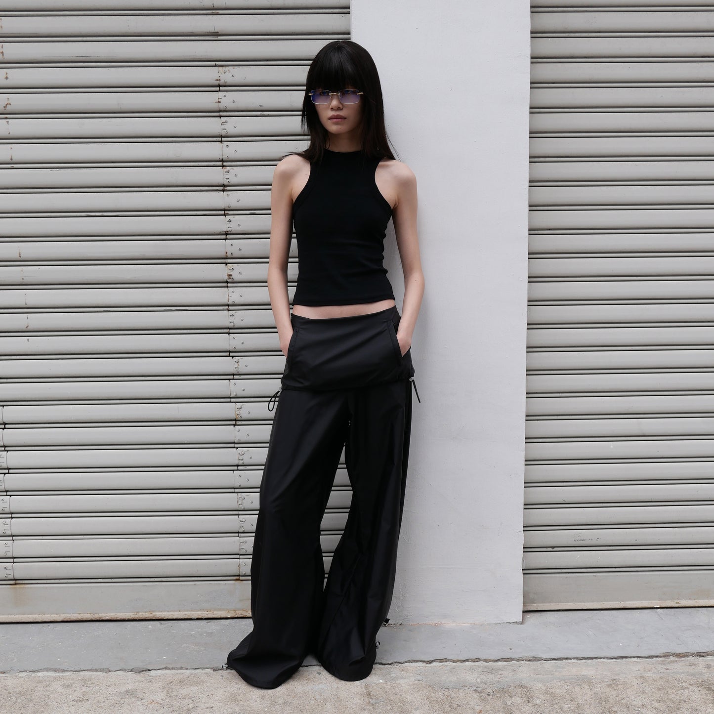 The Scooped-shoulder Fitted Tank top