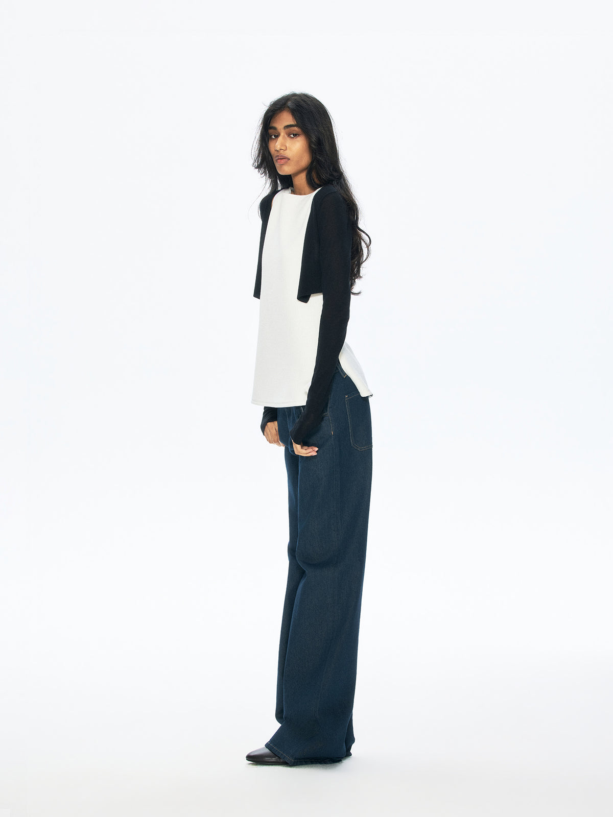 “Picnic Tank” Elegant Off-Shoulder Sleeveless A-Line Top