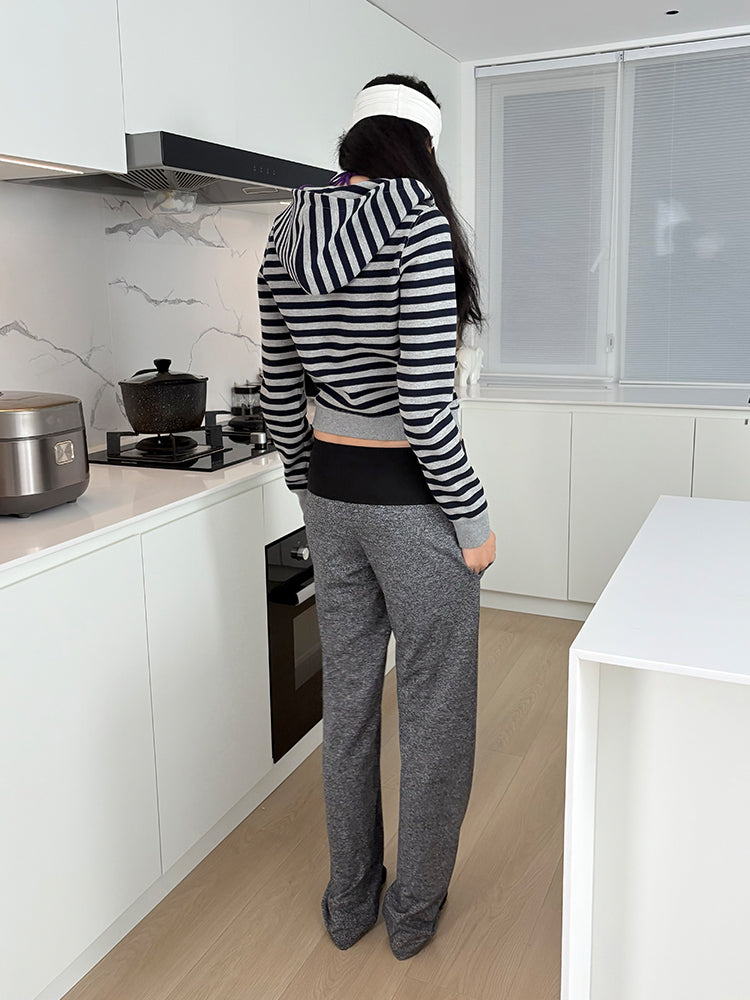 Colorblock Tapered Sports Pants