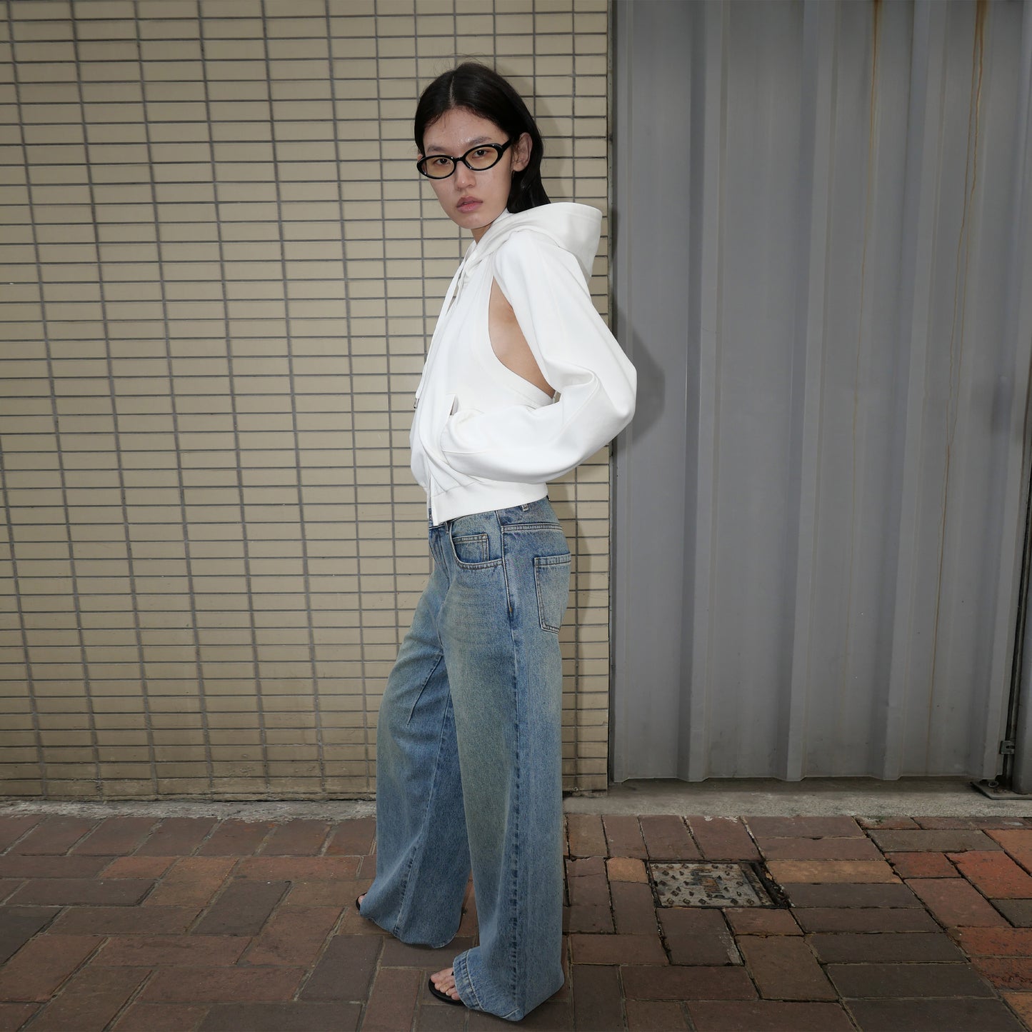 The Distressed Loose-fit Jeans