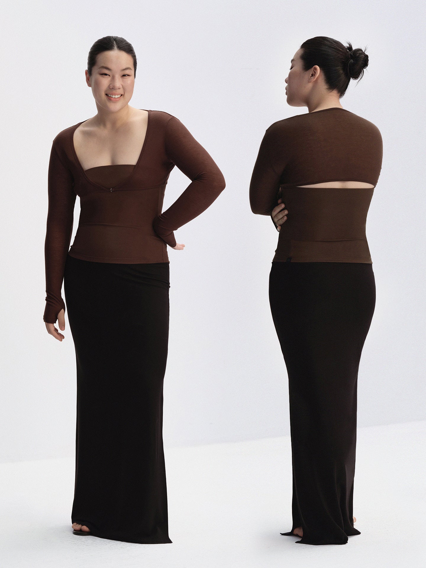 X-Shape Fitted Shrug