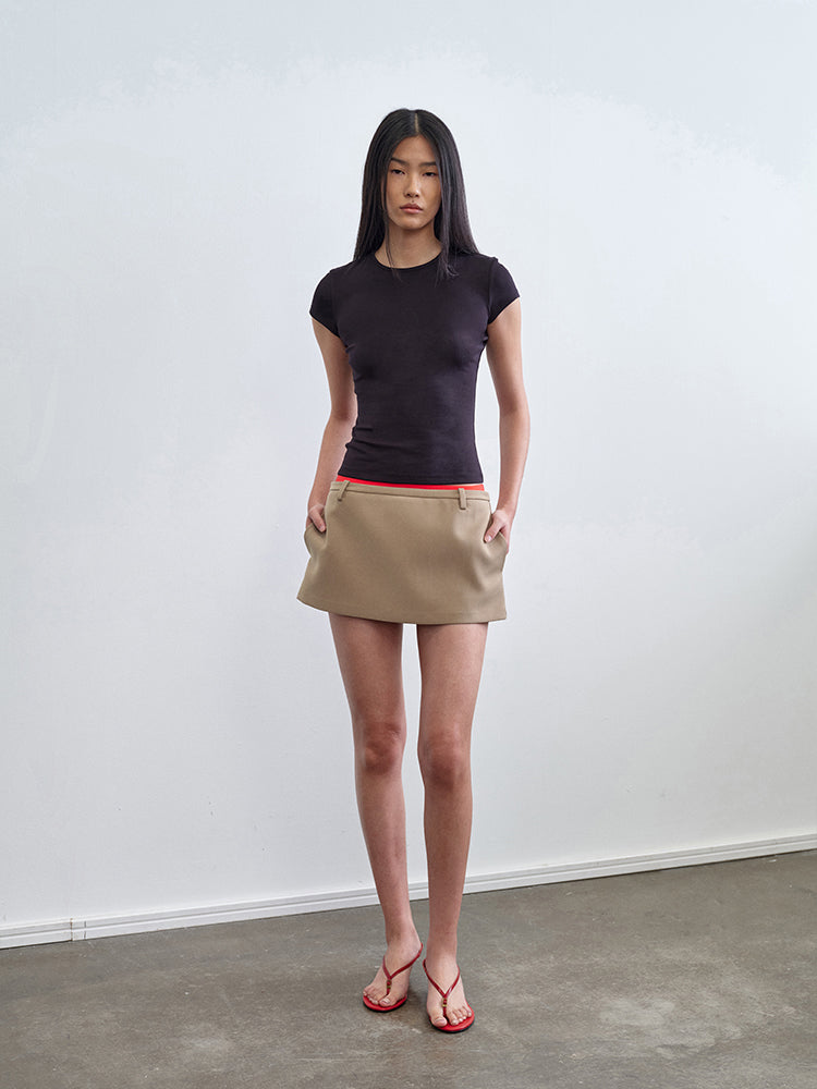 "Hourglass" Crew Neck T-shirt