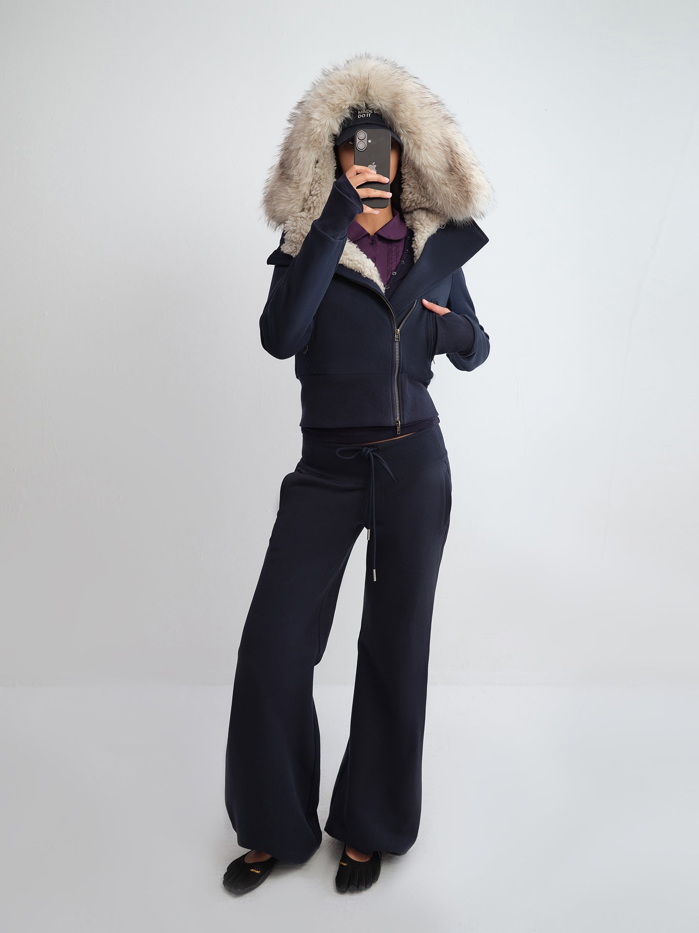 "Take A Walk" Flared Sweat Pants