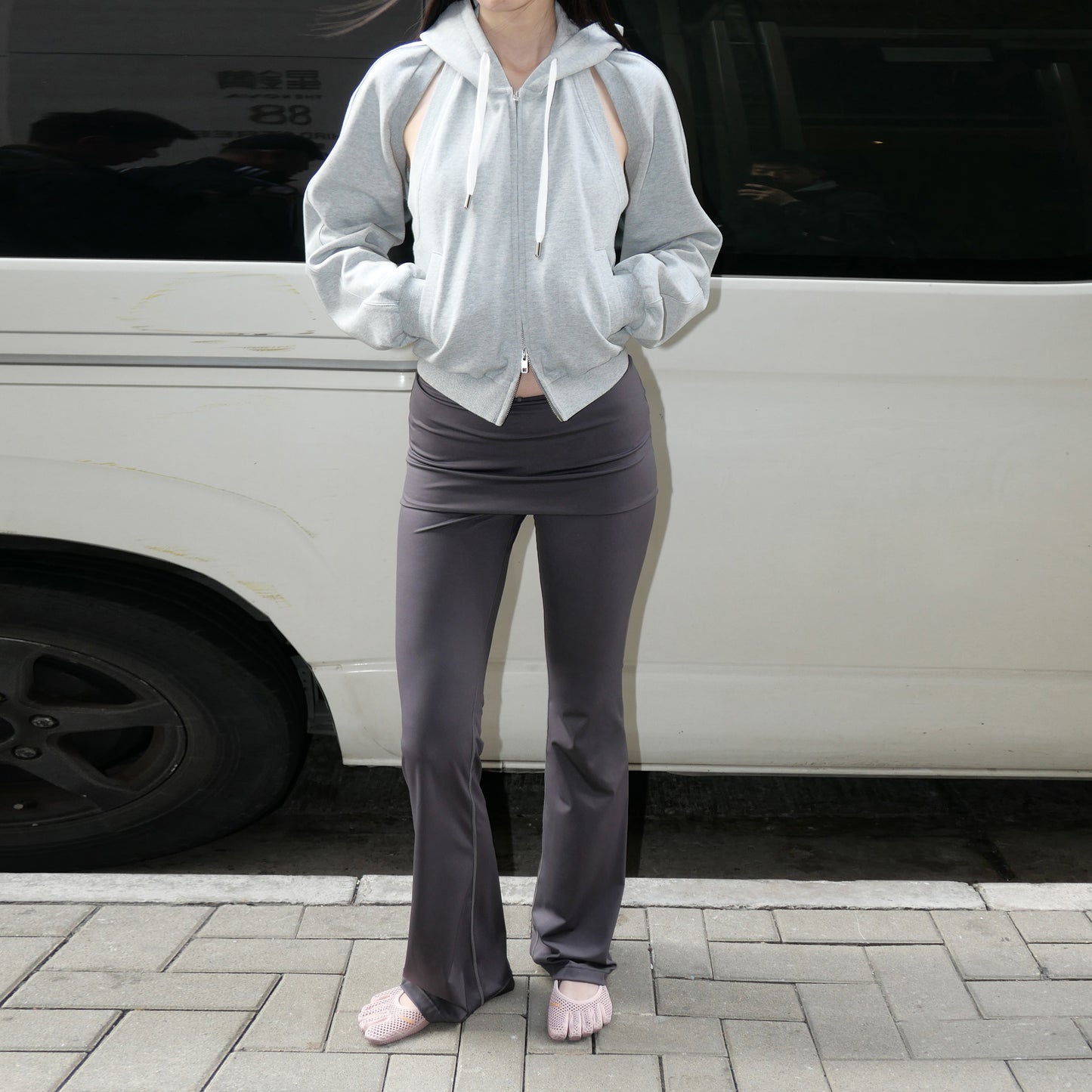 The Flared Yoga Mini Skirt Pants