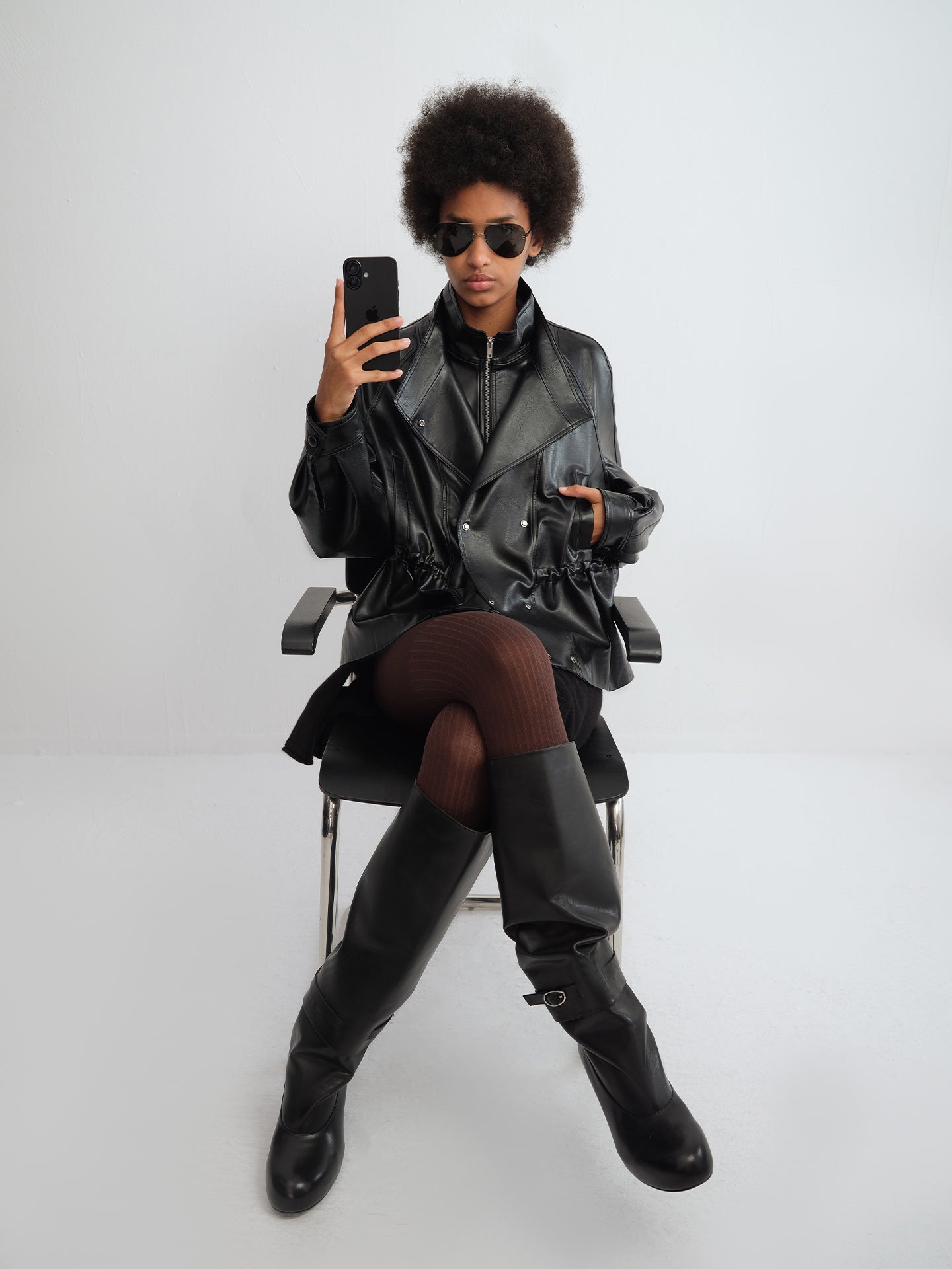 RITA 2-in-1 Convertible Heeled Leather Boots