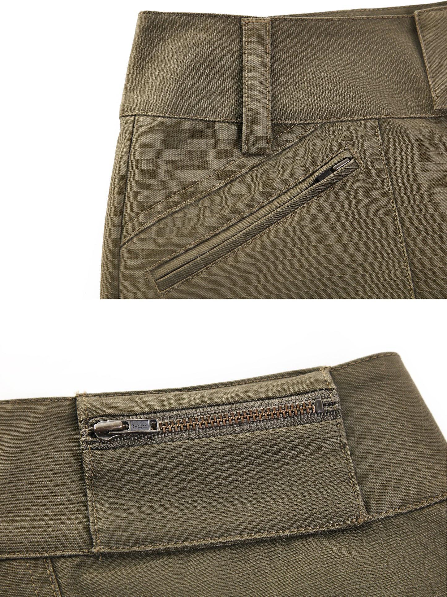 Capri Cropped Cargo Pants