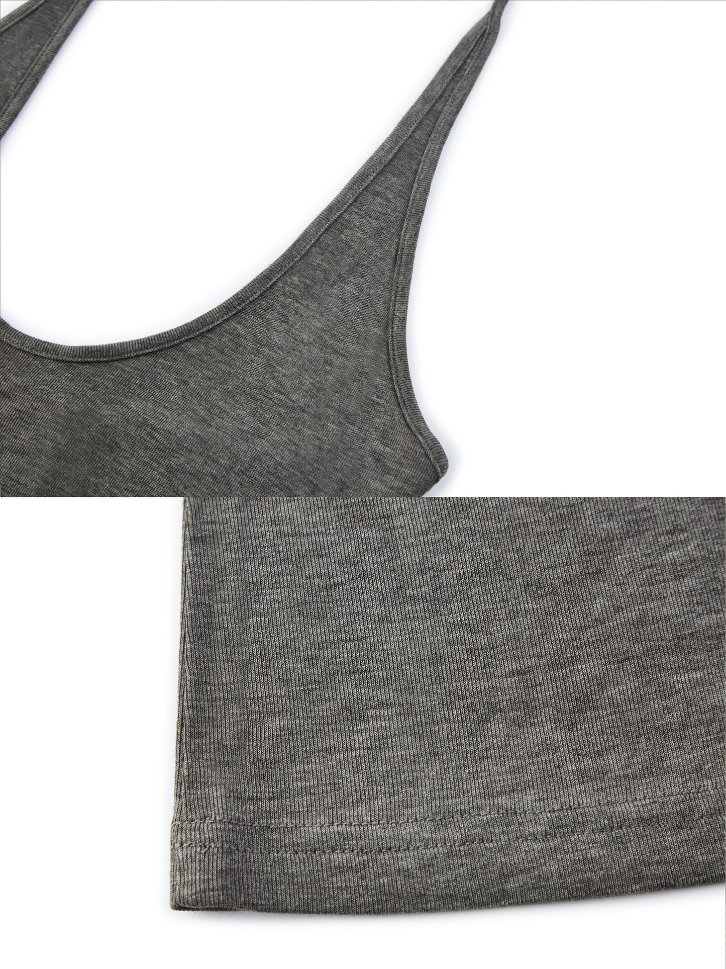 "Take A Walk" Halterneck Knit Dress