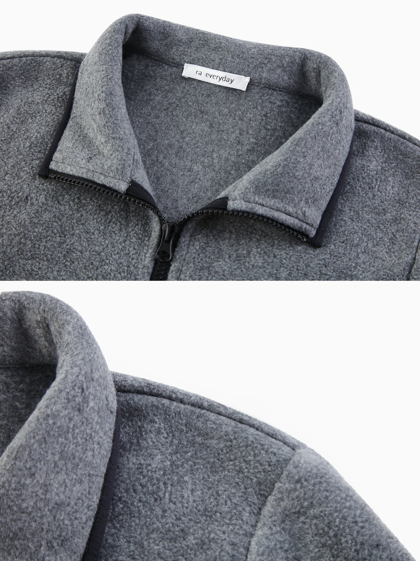 “Take A Walk” Fleece Cropped Jacket