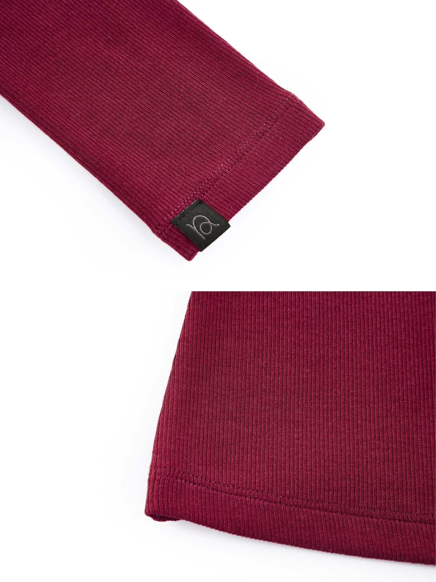 U-Neck Henley Hourglass Top