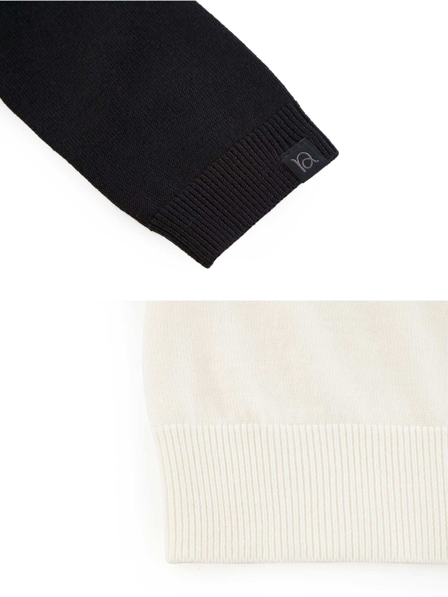 Relaxed Colorblock Raglan Wool Knit Top