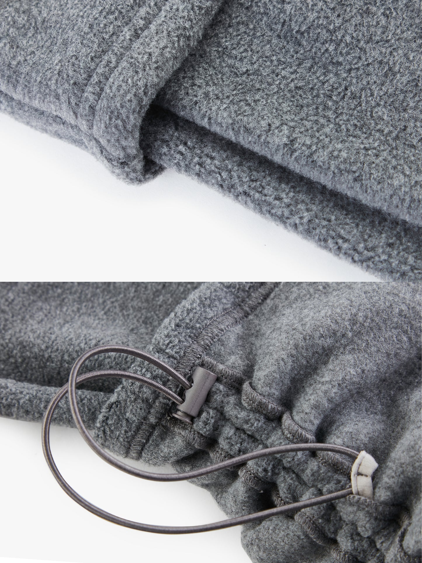 “Kangaroo” Drawstring Fleece Skirt Pants