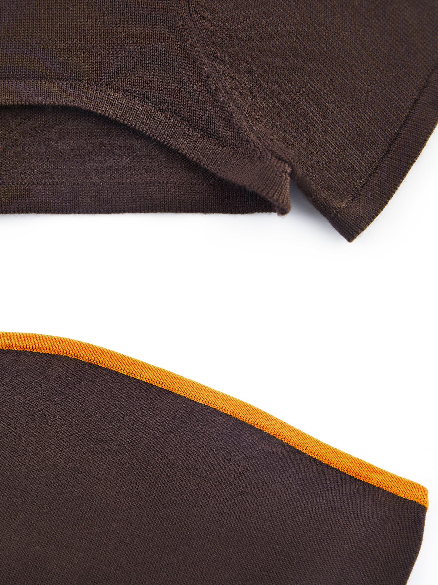 Detachable Colorblock Wool Top