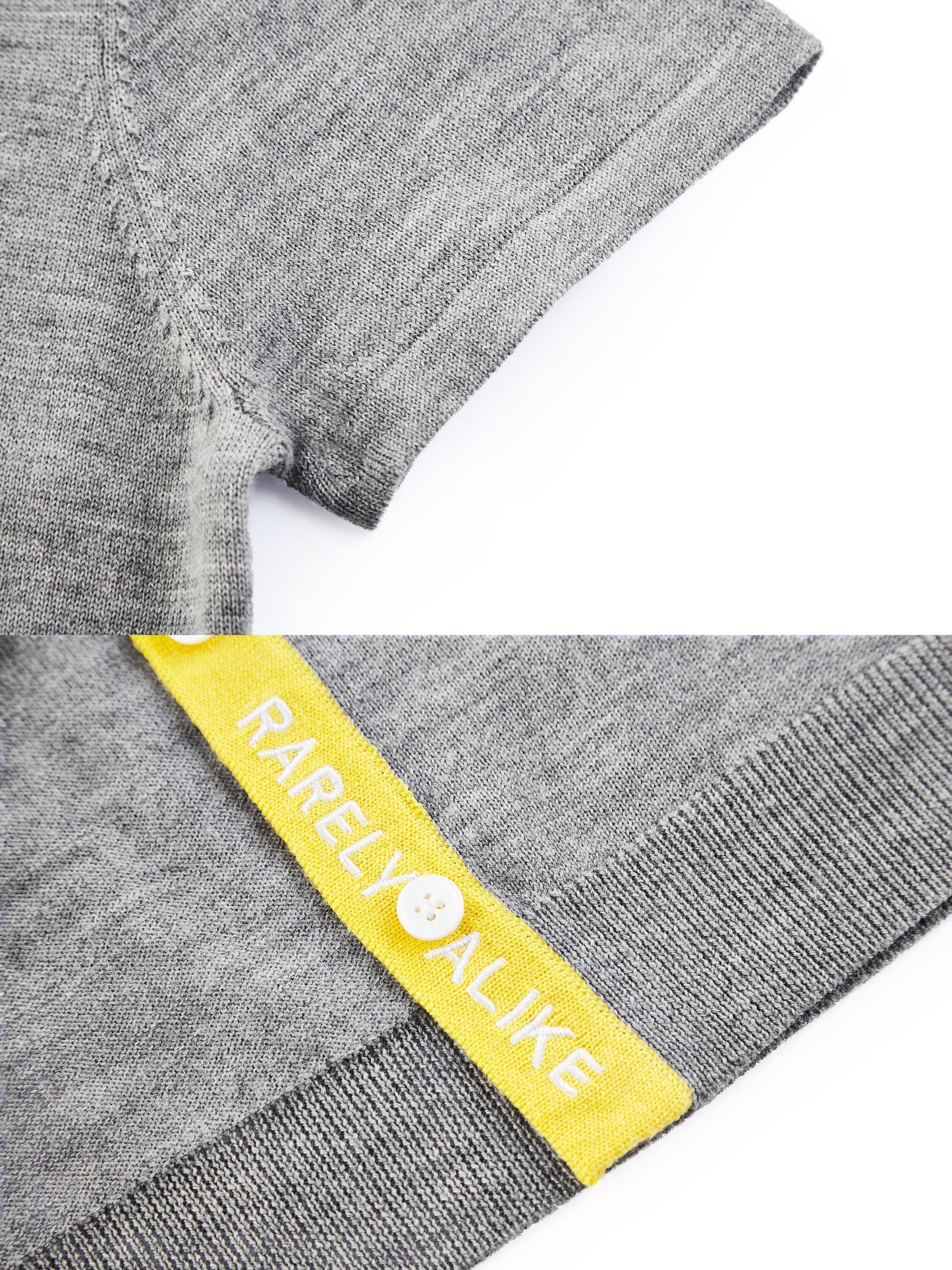 Colorblock Short Sleeves Cardigan