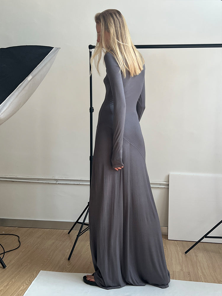 The Subtle Layer Long Dress