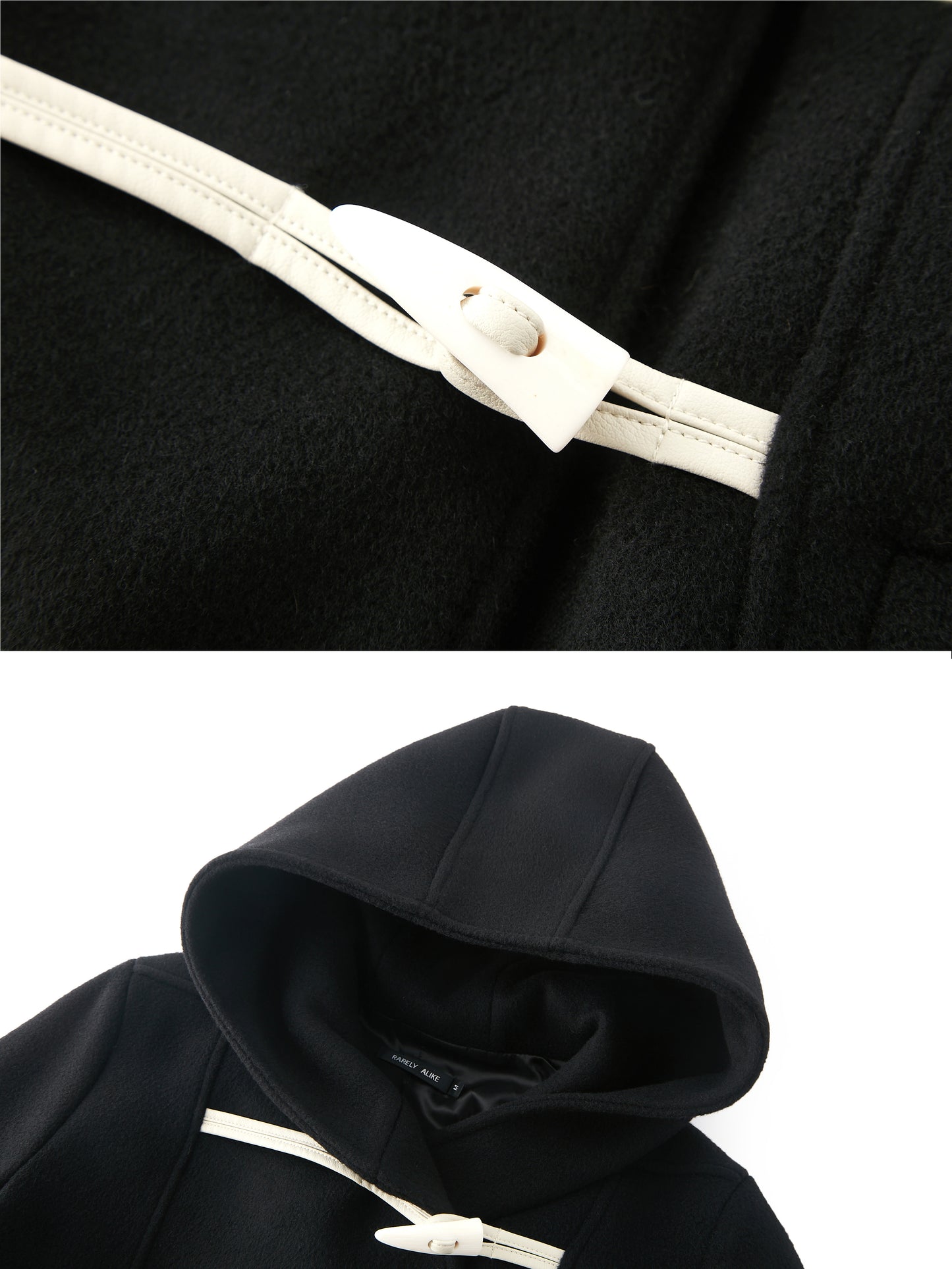 The Buttoned Hooded Coat