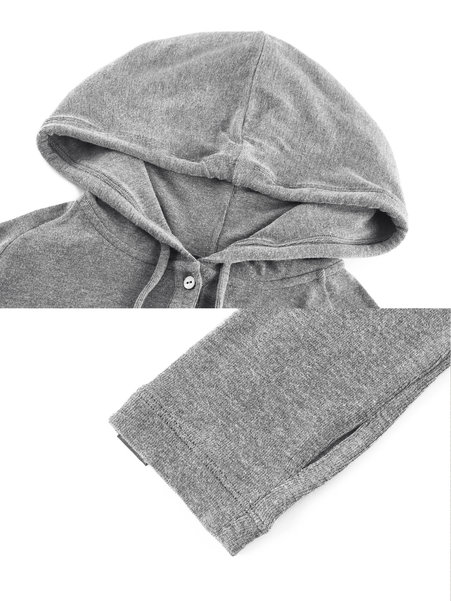 The Henley Hoodie Top