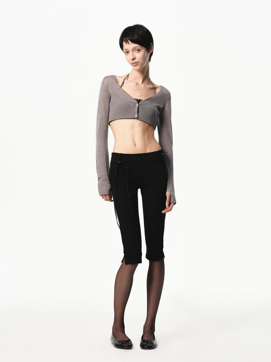 “Edit” Mid-rise Stretch Capri Pants