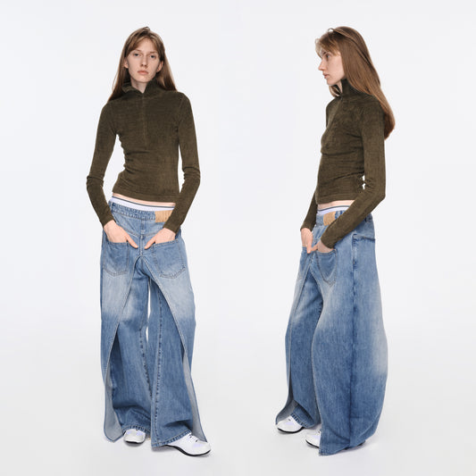 Reversible Deconstructed Jeans