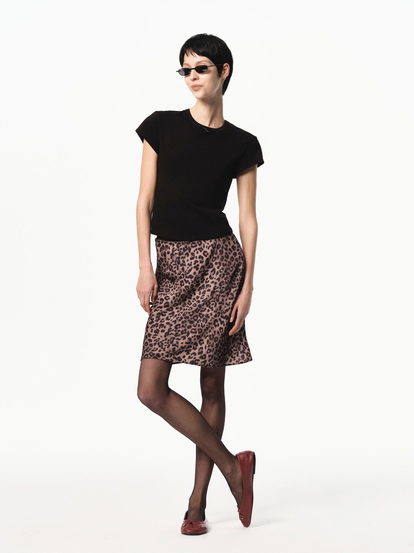 “Classique” Bias-cut Satin Skirt