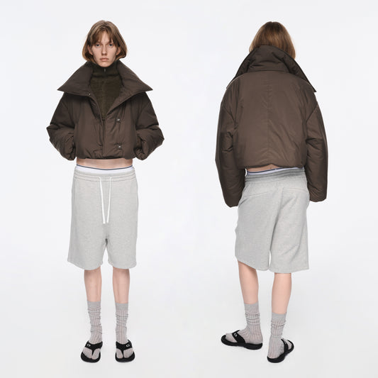 The Cocoon-shaped Padded Jacket
