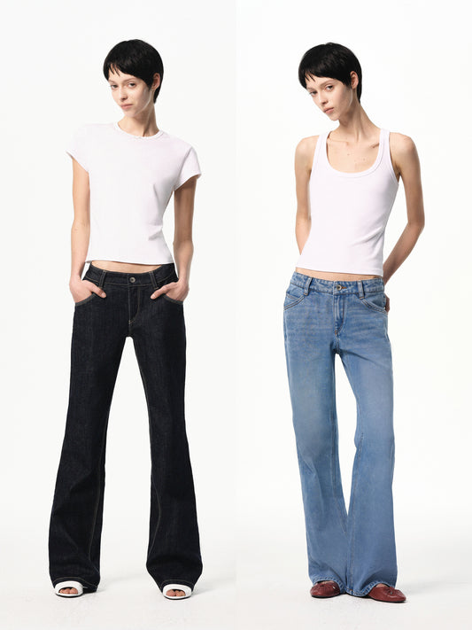 “Contour” Straight-leg Jeans