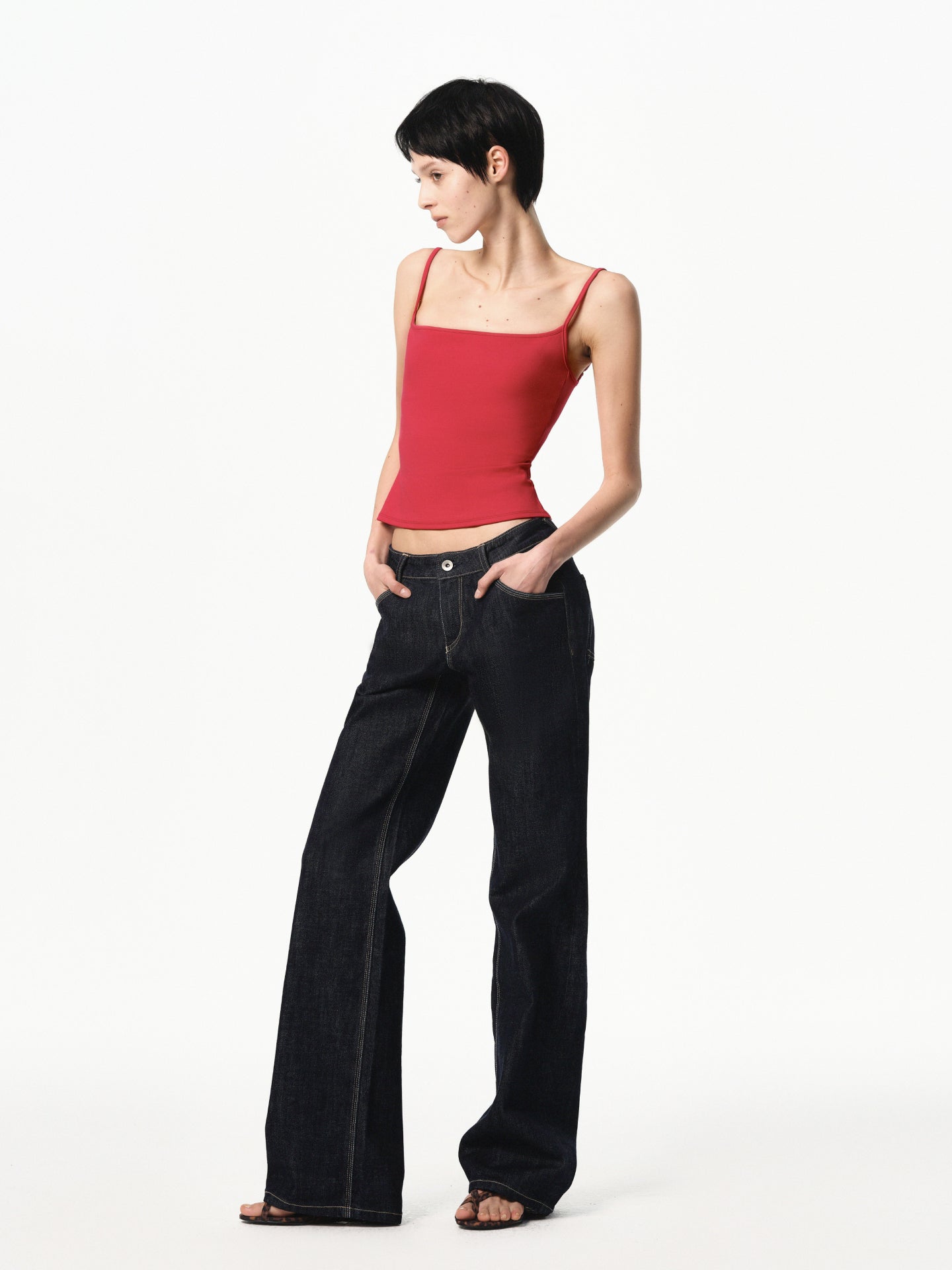 “Classique” Square-neck Cami Top
