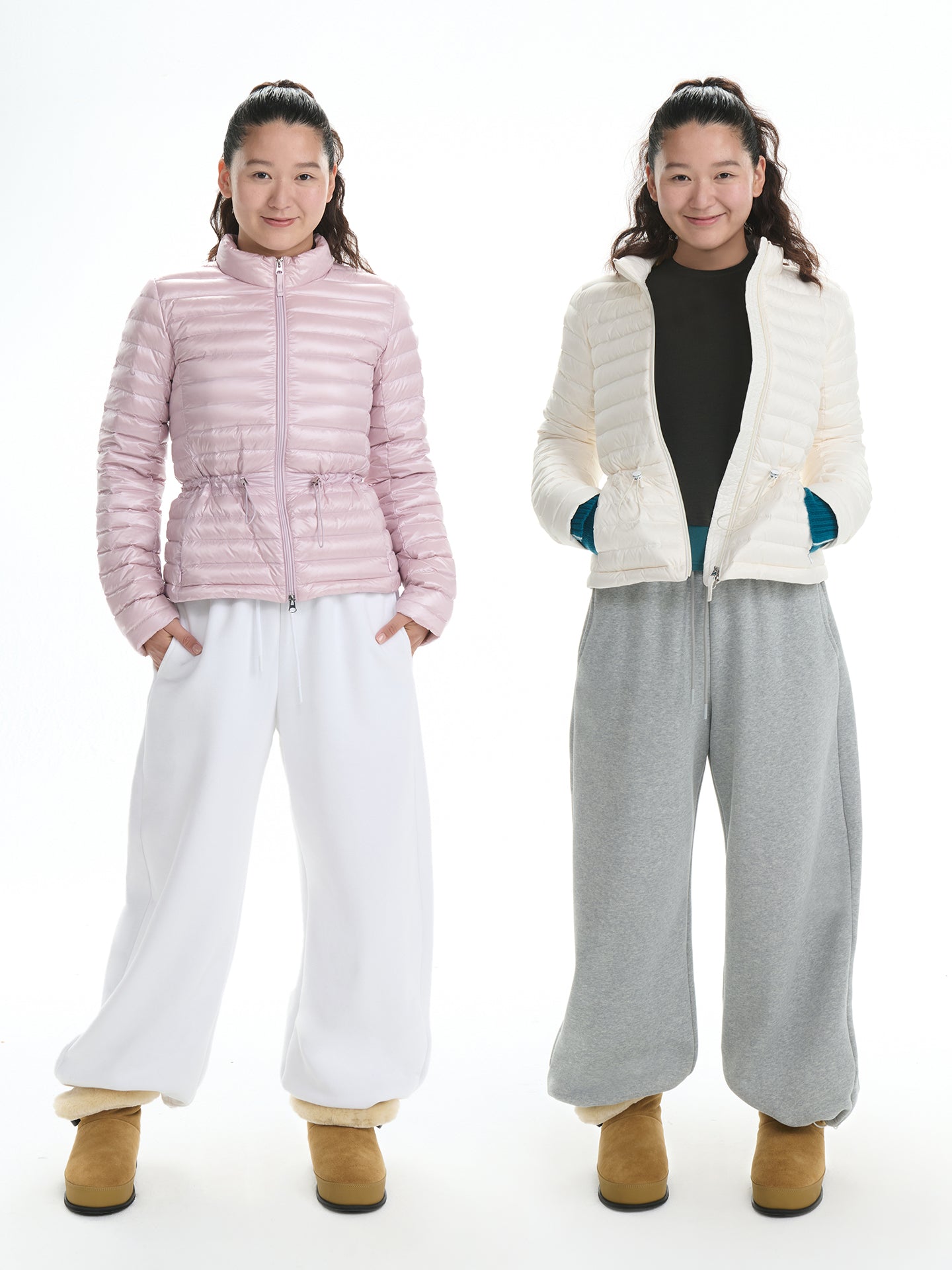 Adjustable Waist Down Jacket