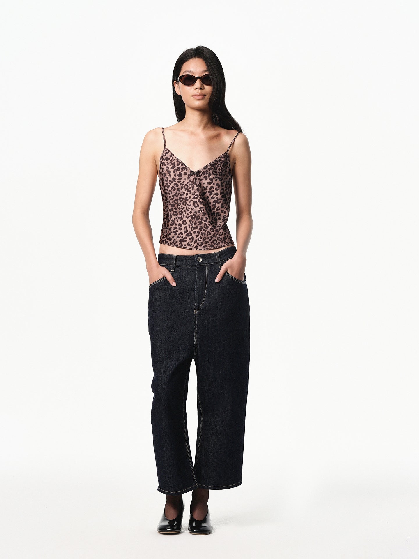 “Poise” Satin V-neck Camisole
