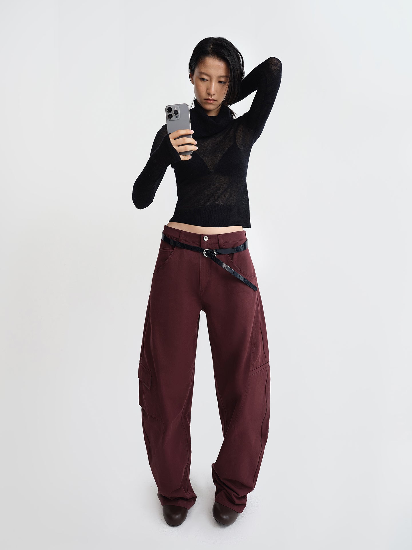 Relaxed Cargo Banana Pants