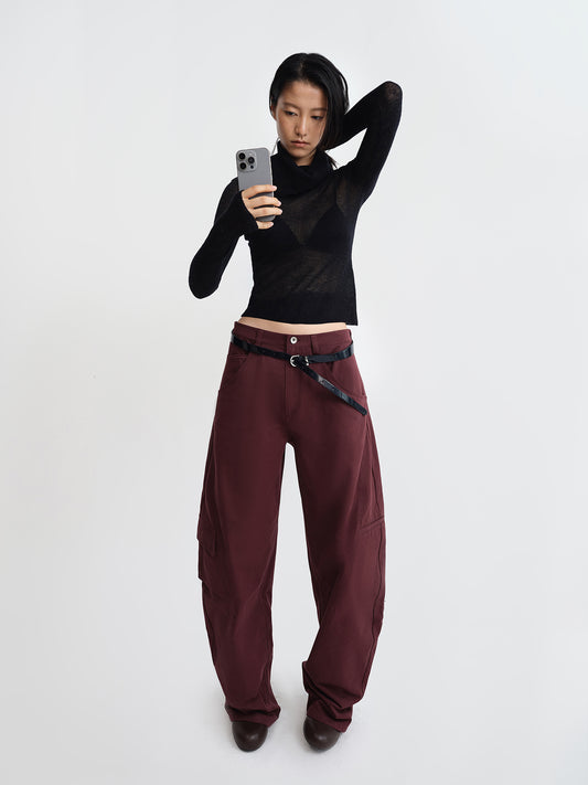 Relaxed Cargo Banana Pants