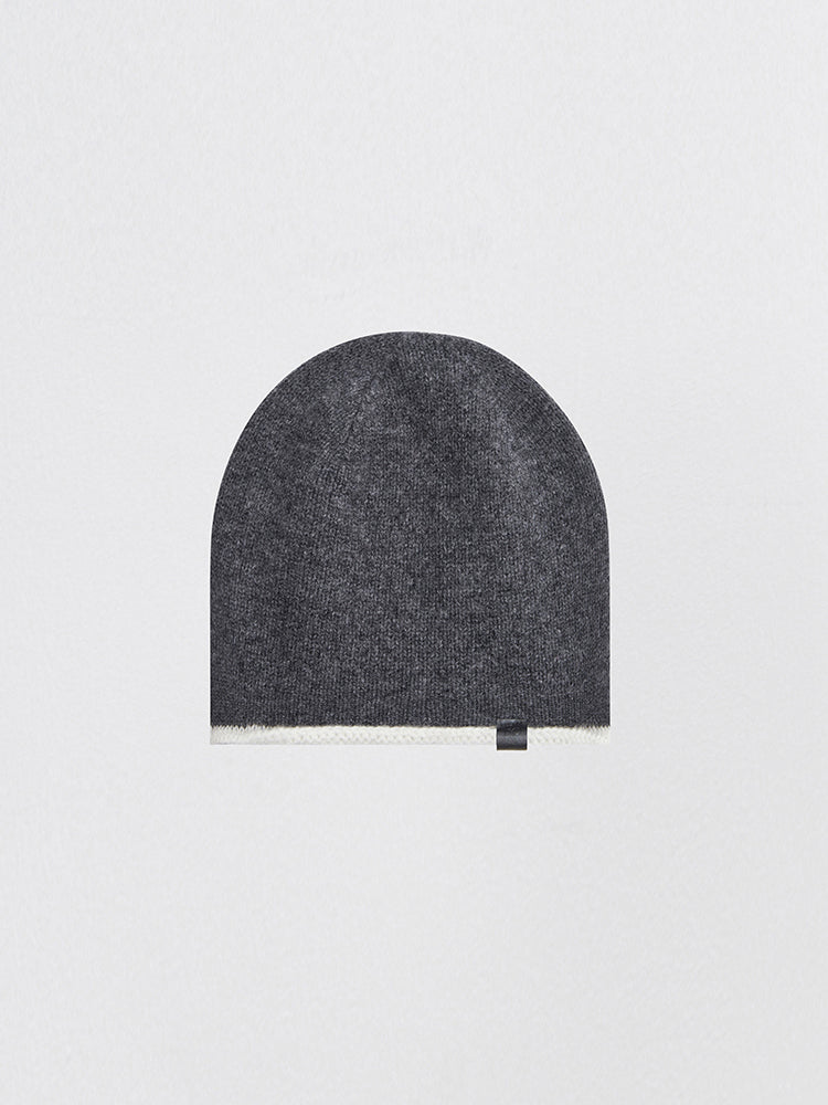 The Color Block Cashmere Beanie