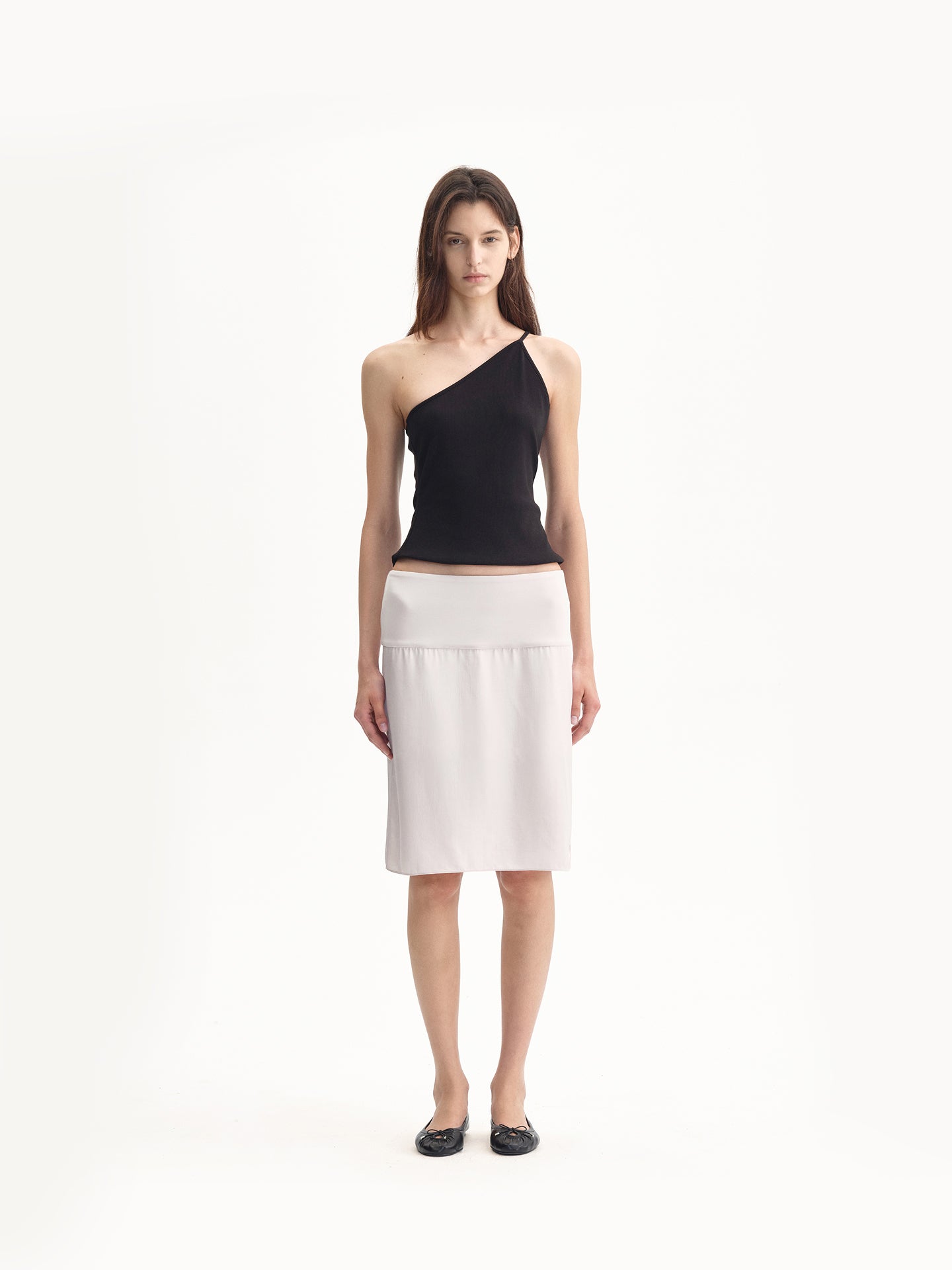 “Classique” Asymmetric Slim Tank Top
