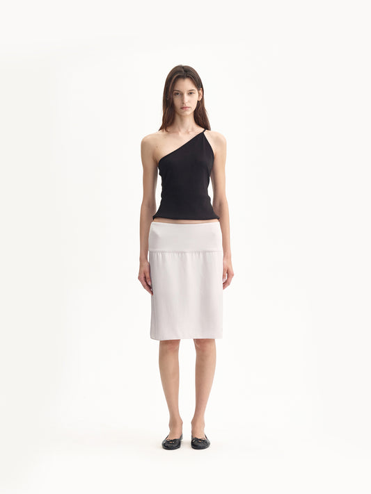 “Classique” Asymmetric Slim Tank Top