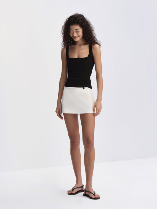 Contour Square-Neck Rib Cami