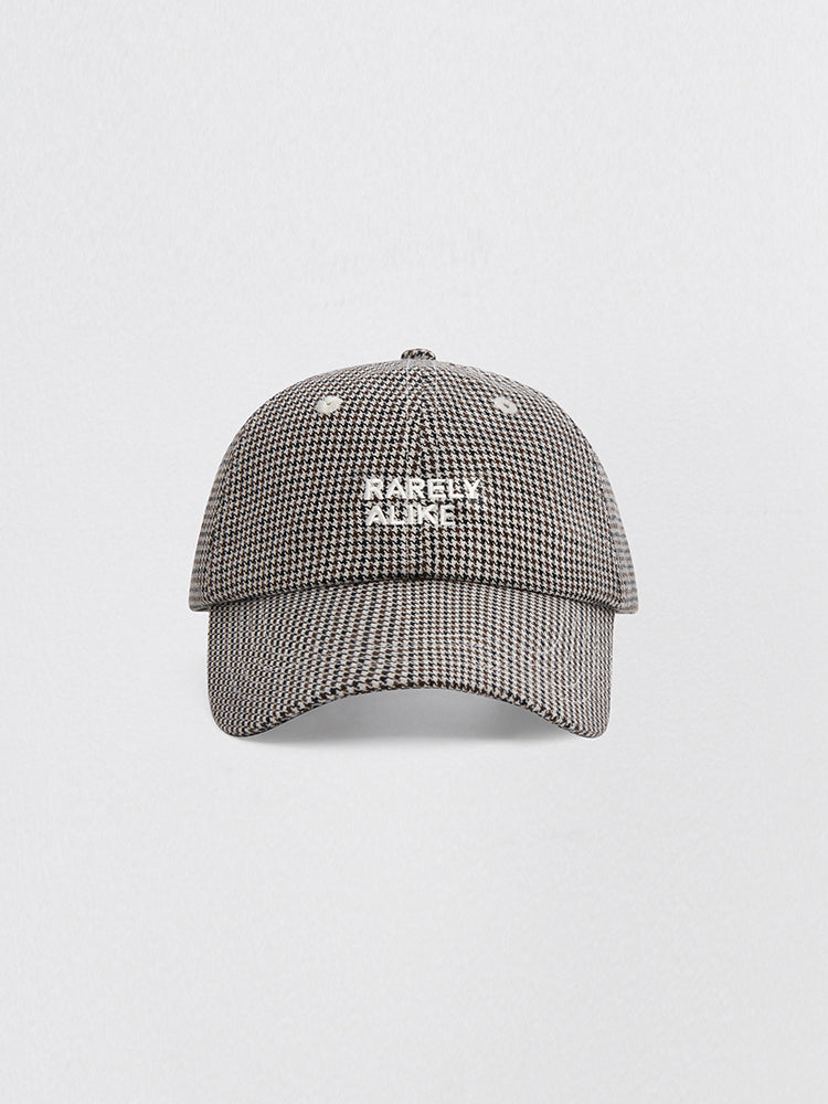 The Check Logo Embroidered Cap