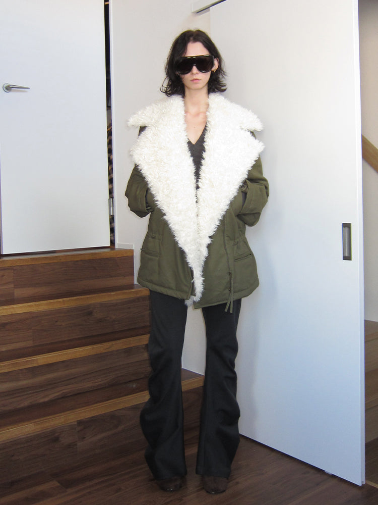 The Detachable Fur Collar Jacket