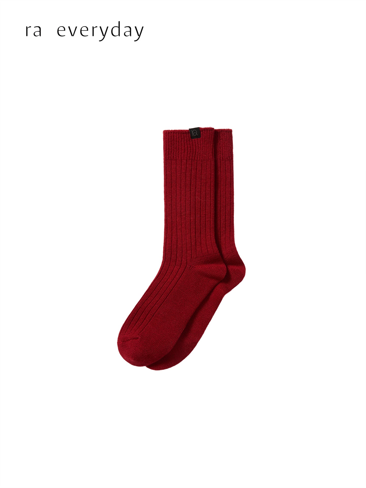 Ribbed Wool-Blend Crew Socks