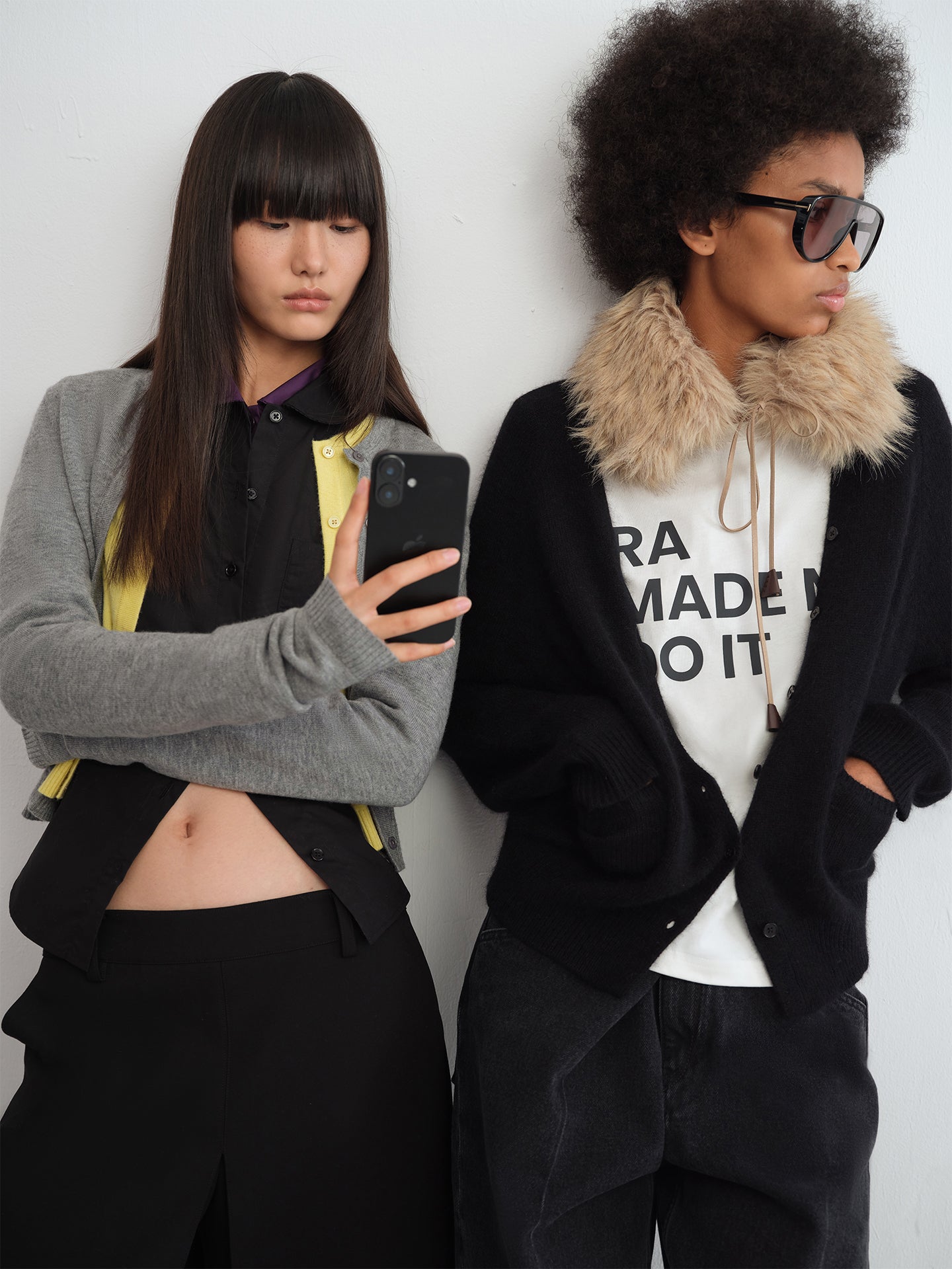 V-Neck Oversized Cardigan