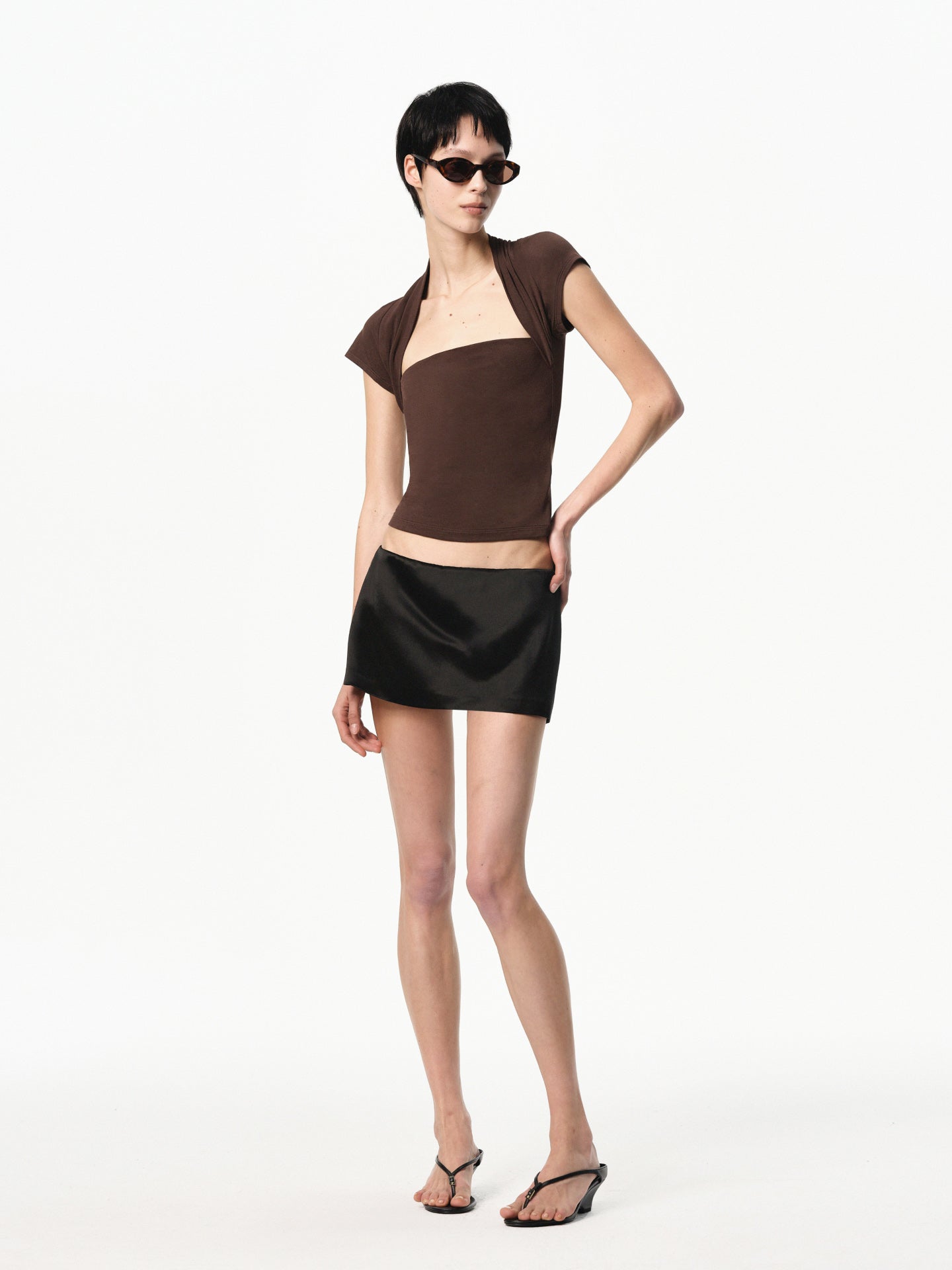 “Signature” Layered Short Sleeve T-shirt