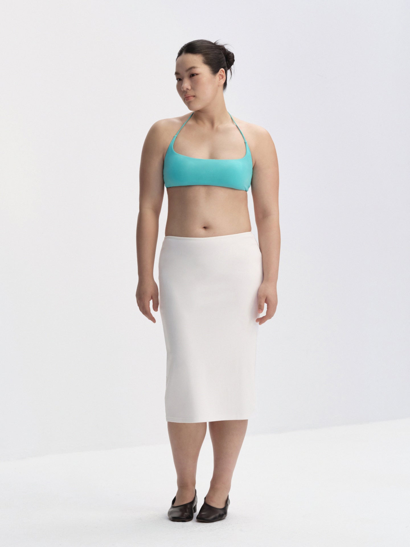 Sculpted Halter Bra Top