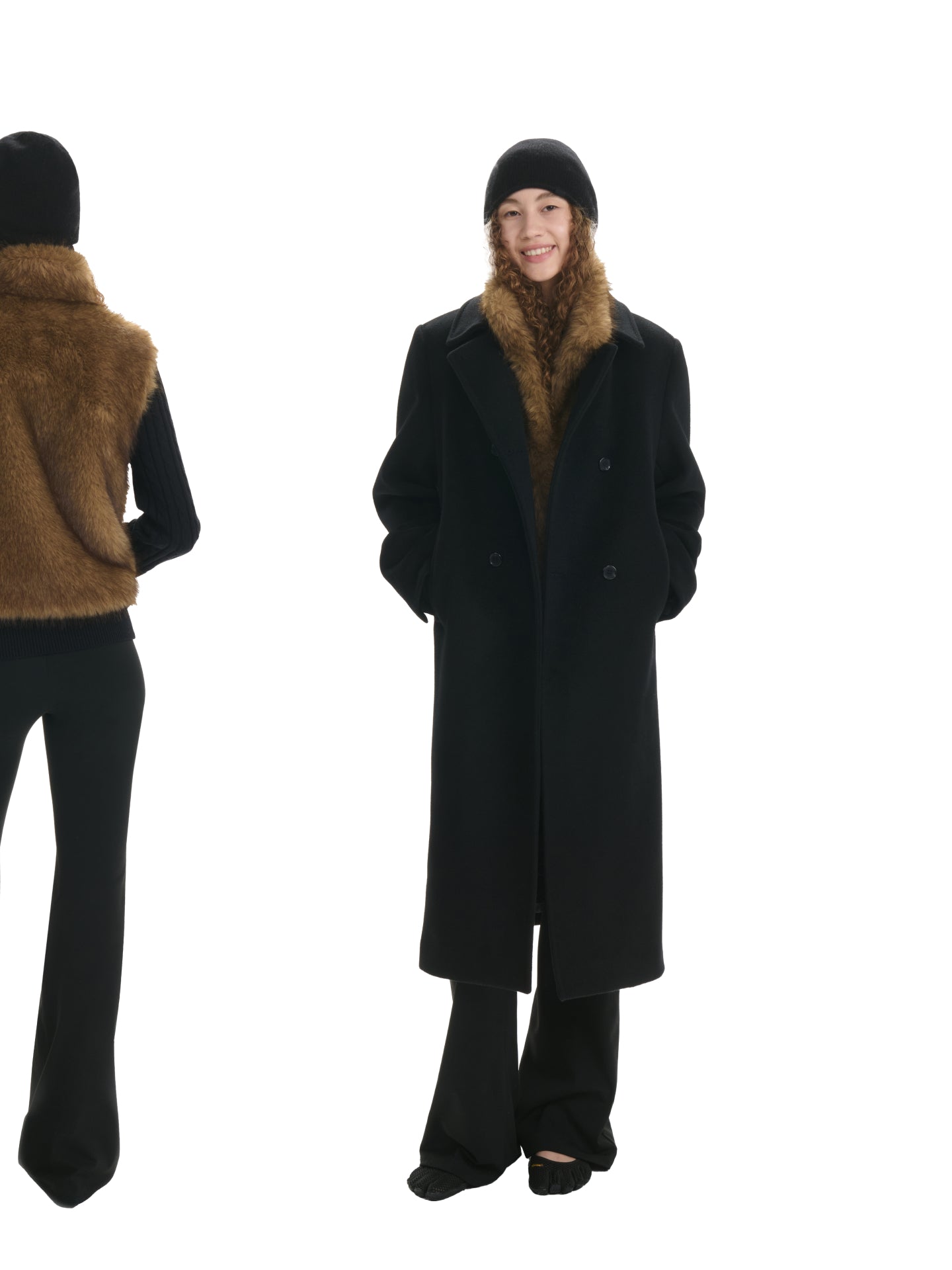 Faux Fur Cropped Vest